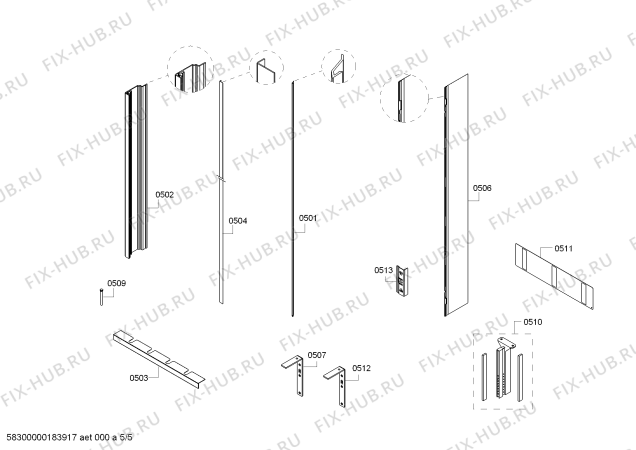 Схема №2 FIN30MIIL1 F 1811 VI с изображением Плата для холодильника Bosch 00771038