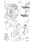 Схема №1 GSFH 1546 WS с изображением Панель для посудомойки Whirlpool 481245373248