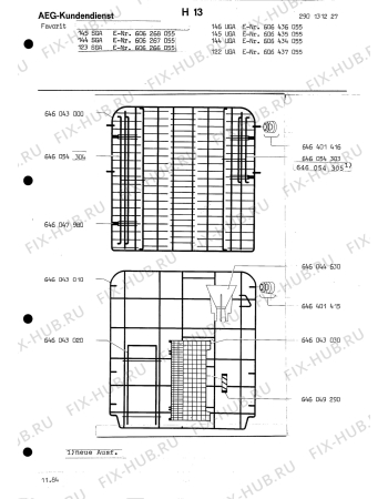 Взрыв-схема посудомоечной машины Aeg FAV123 SGA - Схема узла Section10