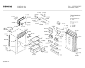 Схема №1 KI14LE1 с изображением Дверь морозильной камеры для холодильной камеры Siemens 00289304
