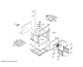 Схема №1 HLN122020C с изображением Фронтальное стекло для духового шкафа Bosch 00476307