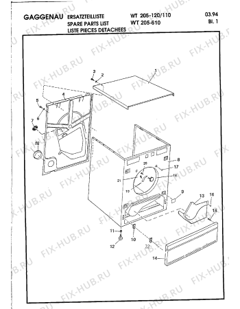 Схема №9 WT205120 с изображением Терморегулятор для сушилки Bosch 00159038