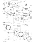 Схема №1 WAK 6466 с изображением Обшивка для стиральной машины Whirlpool 480111102972