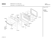Схема №2 HME9766NL с изображением Фронтальное стекло для микроволновки Bosch 00436746