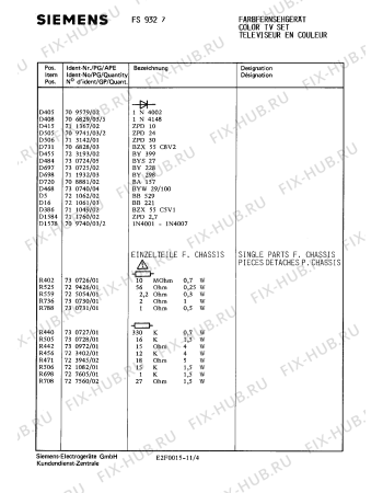 Взрыв-схема телевизора Siemens FS9327 - Схема узла 05