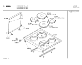 Схема №3 HES5020 с изображением Панель для духового шкафа Bosch 00286804