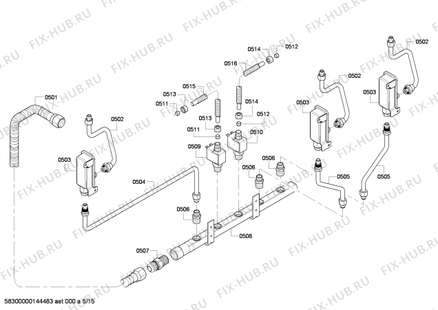 Схема №4 PRL486EDG Thermador с изображением Модуль для духового шкафа Bosch 00709786