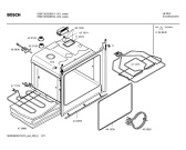 Схема №2 HBN730520B с изображением Фронтальное стекло для электропечи Bosch 00471534