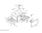Схема №2 HBC33B550W с изображением Переключатель режимов для плиты (духовки) Bosch 12005689