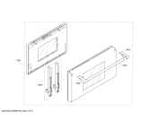 Схема №4 PC484GGEBS с изображением Поднос для плиты (духовки) Bosch 00641149