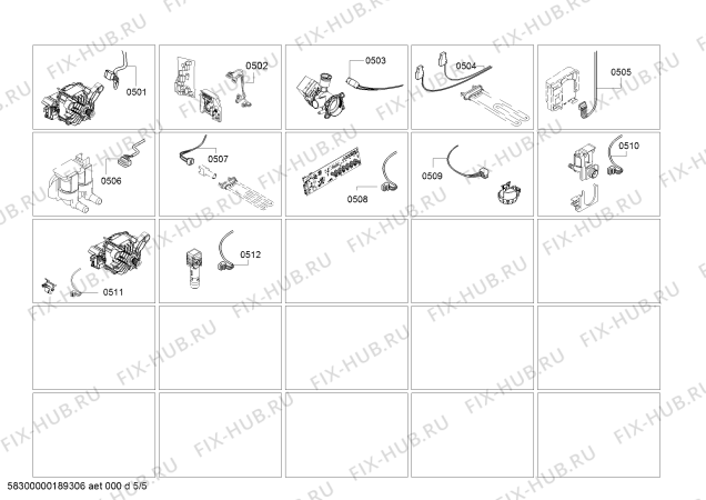 Схема №4 WM12P2E88W iQ300 с изображением Крышка для стиралки Siemens 00687849