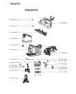 Схема №1 DG8626F0/23 с изображением Ручка для утюга (парогенератора) Rowenta CS-10000055