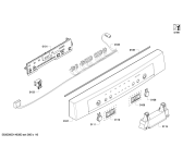 Схема №2 SHE5AL02UC с изображением Панель управления для электропосудомоечной машины Bosch 00682917