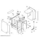 Схема №3 SF6CFE1GB с изображением Рамка для посудомоечной машины Bosch 00431586