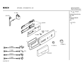 Схема №3 WFH2060FF Bosch WFH2060 с изображением Панель управления для стиральной машины Bosch 00367079