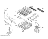 Схема №3 3VI340XD с изображением Передняя панель для посудомоечной машины Bosch 00449241
