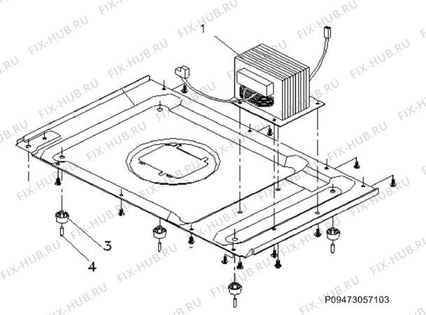 Схема №3 ZM21M1S с изображением Всякое для микроволновки Electrolux 4055097101