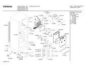 Схема №1 KS39U21NE с изображением Дверь для холодильной камеры Siemens 00216853