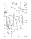 Схема №1 DW 2677/2 с изображением Сенсорная панель для посудомоечной машины Whirlpool 481245373218