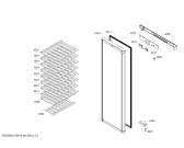 Схема №2 KSW30V80GB с изображением Крышка для холодильника Bosch 00711011