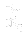 Схема №1 ARZ 215/IX с изображением Декоративная панель для холодильника Whirlpool 481246049567