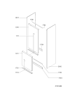 Схема №1 ARZ 215/IX с изображением Обшивка для холодильника Whirlpool 481246049568