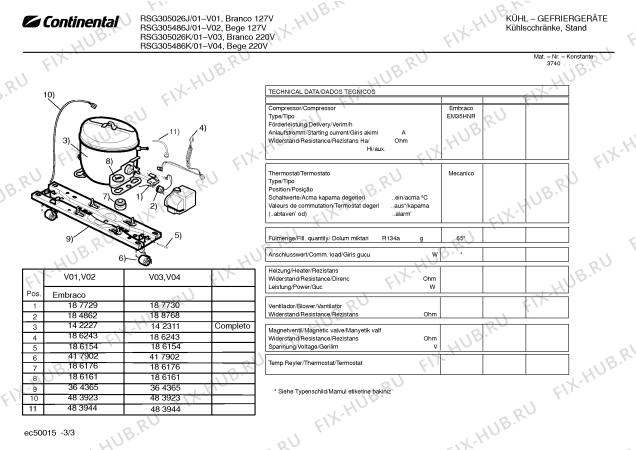 Схема №3 RSF305006J с изображением Крышка для холодильника Bosch 00432863