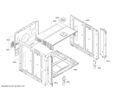 Схема №2 HBA56B650T с изображением Стекло часов для электропечи Bosch 00671636