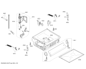 Схема №1 SGS43F32EU с изображением Передняя панель для посудомойки Bosch 00792111