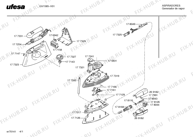 Схема №2 GV1580 с изображением Заглушка для тостера (фритюрницы) Bosch 00178093