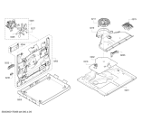 Схема №3 HEA43B451 Bosch с изображением Ручка выбора температуры для электропечи Bosch 00614224