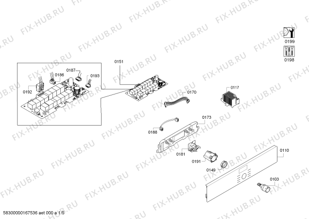 Схема №2 HBA74S421E H.BO.PY.L3D.IN.GLASS.B4/.B.E3_COT/ с изображением Внешняя дверь для электропечи Bosch 00688960