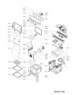 Схема №1 ELIE 6163/IN с изображением Клавиша для электропечи Whirlpool 480121100595