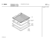 Схема №2 HEE622DNN с изображением Панель для духового шкафа Bosch 00278297