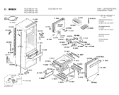 Схема №1 KIC3133 с изображением Крепежный набор для холодильника Bosch 00092134