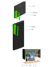 Схема №1 WTM 450 R SS с изображением Дверца для холодильника Whirlpool 482000094369