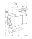 Схема №1 ADP 905/2 WH с изображением Панель для посудомоечной машины Whirlpool 481245379989