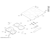 Схема №2 HCE728353U с изображением Индукционная конфорка для духового шкафа Bosch 00704900
