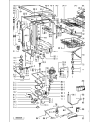 Схема №1 GSF 4052 WS с изображением Панель для посудомоечной машины Whirlpool 481245379744