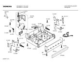 Схема №1 SE24202II Pianissimo с изображением Передняя панель для электропосудомоечной машины Siemens 00355481