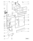 Схема №1 GSI 6420/2 K IN с изображением Блок управления для посудомойки Whirlpool 481221838516