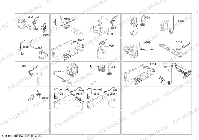 Схема №2 WAS28F94CH Logixx 8 VarioPerfect с изображением Ручка для стиралки Bosch 12006184