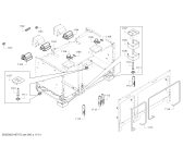 Схема №3 PRD48JDSGC с изображением Комплект проводов для духового шкафа Bosch 12004109