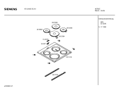 Схема №3 HS23425SC с изображением Панель управления для духового шкафа Siemens 00354929