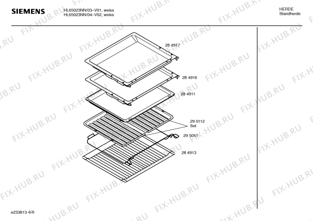 Схема №4 HL65023SC с изображением Инструкция по эксплуатации для духового шкафа Siemens 00580174