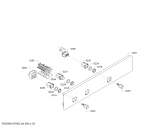Схема №2 3HB451XM с изображением Панель управления для плиты (духовки) Bosch 11007015