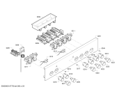 Схема №2 CH210250 с изображением Переключатель для плиты (духовки) Bosch 00614275