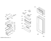 Схема №1 K1674X6 с изображением Стеклопанель для холодильной камеры Bosch 00700936