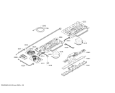 Схема №2 T50BS31N0 с изображением Стеклокерамика для электропечи Bosch 00714702