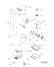 Схема №1 DBHF 93 LB X с изображением Блок управления Whirlpool 482000098845